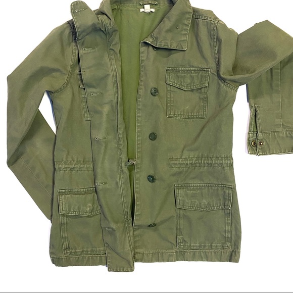 Urban Outfitters Ecote Military Jacket Army Green - Picture 4 of 9